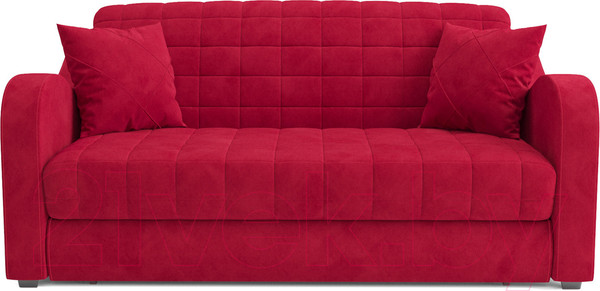 Изображение товара Диван Mebel-Ars Аккордеон Барон №4 (кордрой красный)