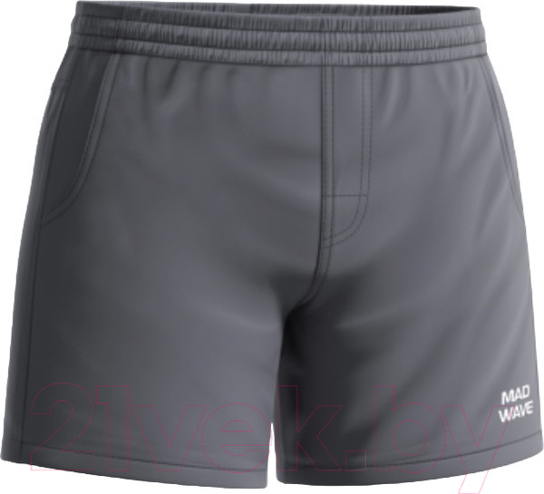 Изображение товара Шорты для плавания Mad Wave Solids II (3XL, серый)