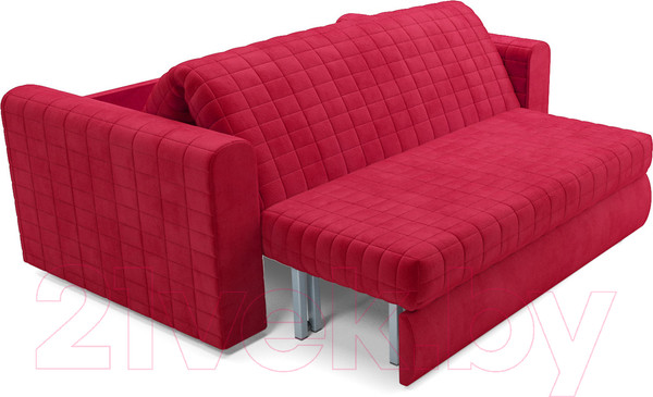 Изображение товара Диван Mebel-Ars Аккордеон Барон №5 (красный кордрой)