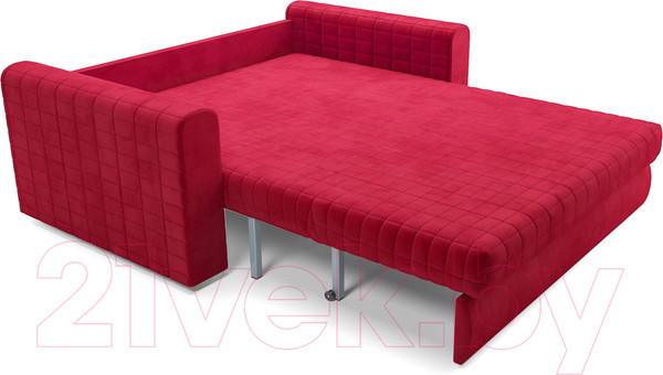 Изображение товара Диван Mebel-Ars Аккордеон Барон №5 (красный кордрой)