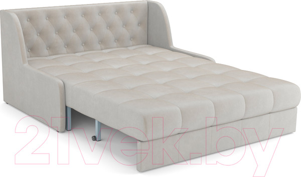 Изображение товара Диван Mebel-Ars Аккордеон Барон №6 (бархат бежевый Star Velvet 6 Light Beige)