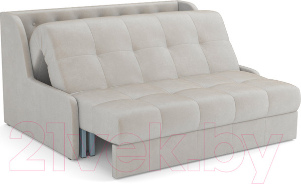 Изображение товара Диван Mebel-Ars Аккордеон Барон №6 (бархат бежевый Star Velvet 6 Light Beige)