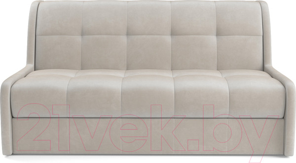 Изображение товара Диван Mebel-Ars Аккордеон Барон №6 (бархат бежевый Star Velvet 6 Light Beige)