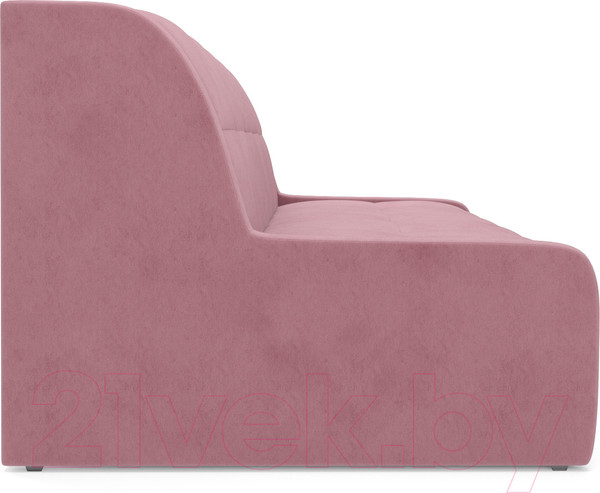Изображение товара Диван Mebel-Ars Аккордеон Барон №6 (велюр пудра НВ-178 18)