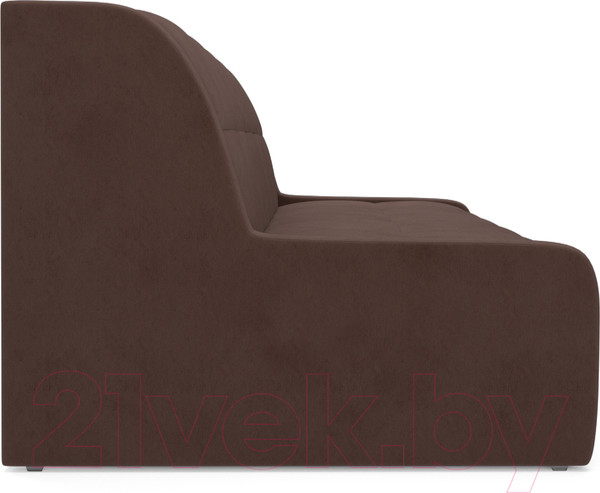Изображение товара Диван Mebel-Ars Аккордеон Барон №6 (велюр молочный шоколад НВ-178 13)