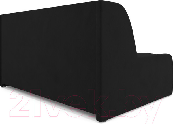 Изображение товара Диван Mebel-Ars Аккордеон Барон №6 (велюр черный HB-178 17)