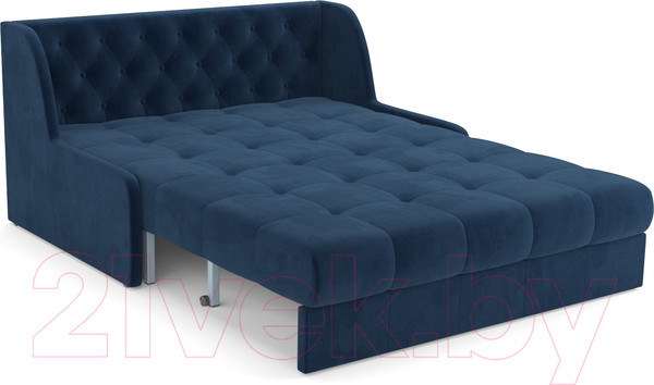 Изображение товара Диван Mebel-Ars Аккордеон Барон №6 (темно-синий Luna 034)