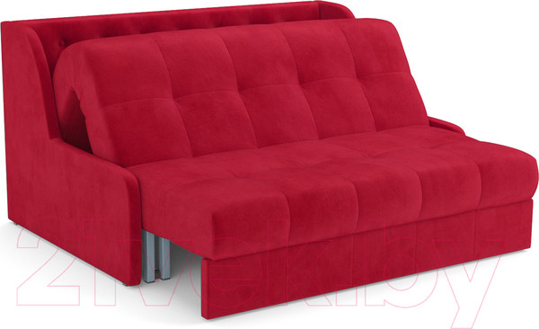 Изображение товара Диван Mebel-Ars Аккордеон Барон №6 (красный кордрой)