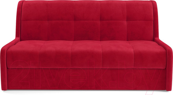 Изображение товара Диван Mebel-Ars Аккордеон Барон №6 (красный кордрой)