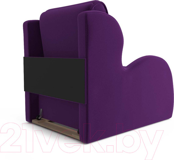 Изображение товара Кресло-кровать Mebel-Ars Атлант (фиолетовый)