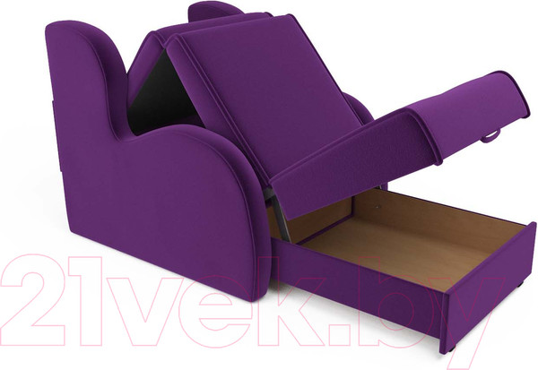 Изображение товара Кресло-кровать Mebel-Ars Атлант (фиолетовый)