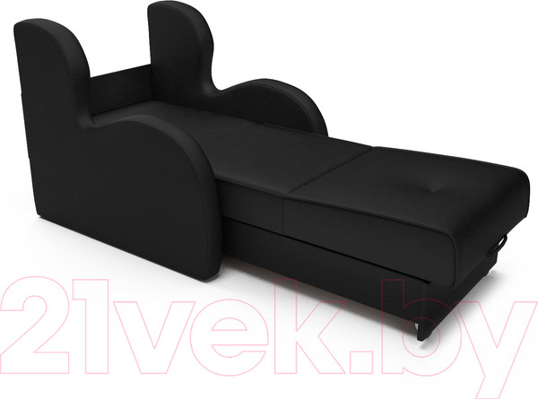 Изображение товара Кресло-кровать Mebel-Ars Атлант (черный кожзам)