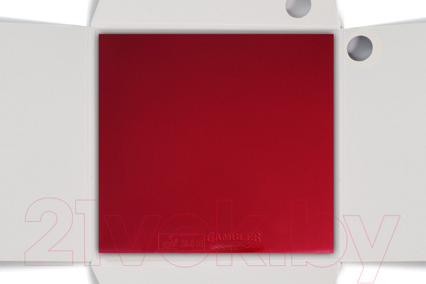 Изображение товара Накладка для ракетки настольного тенниса Gambler Volt T 2.1MM / GCP-2 (красный)