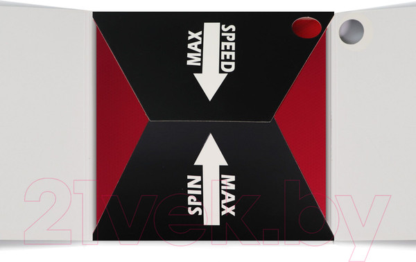 Изображение товара Накладка для ракетки настольного тенниса Gambler Volt T 2.1MM / GCP-2 (красный)