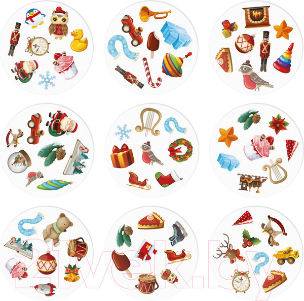 Изображение товара Настольная игра Лас Играс Дуббль. Новогодний / 1425881