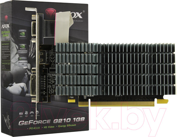 Изображение товара Видеокарта AFOX GT210 1GB (AF210-1024D2LG2)