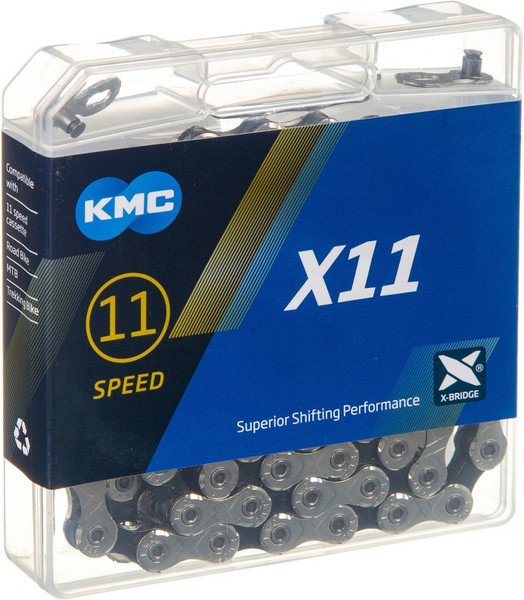 Цепь для велосипеда KMC X11 / Х95163 (118 звеньев) — фото 6