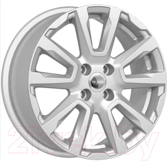 Изображение товара Литой диск K&K КС1026 Vesta FL 16x6.5" 4x100мм DIA 60.1мм ET 50мм Сильвер