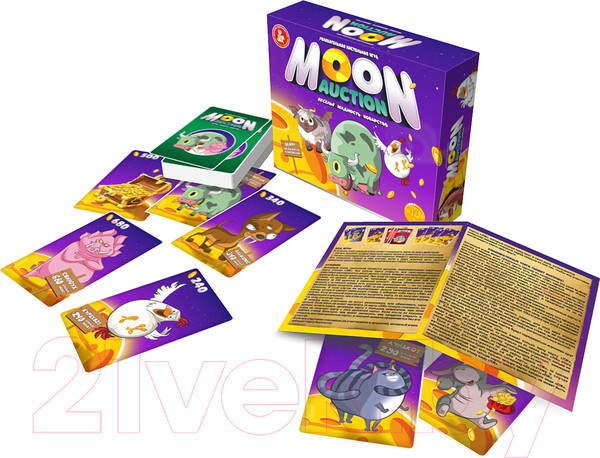 Изображение товара Настольная игра Десятое королевство Moon Auction / 04827