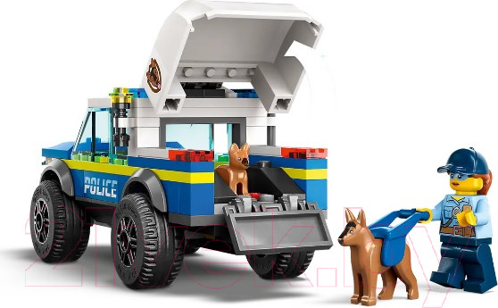 Изображение товара Конструктор Lego City Дрессировка полицейской собаки на выезде / 60369