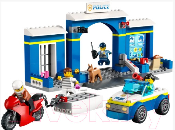 Изображение товара Конструктор Lego City Побег из полицейского участка / 60370