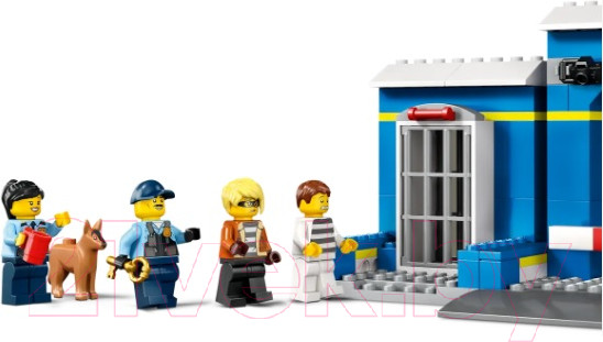 Изображение товара Конструктор Lego City Побег из полицейского участка / 60370