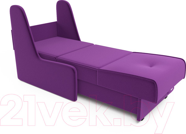 Изображение товара Кресло-кровать Mebel-Ars Аккорд №2 (фиолетовый)
