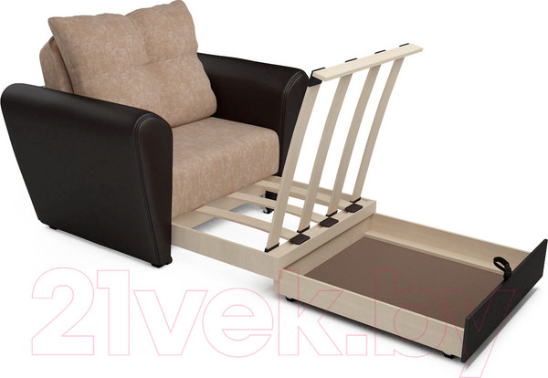 Изображение товара Кресло-кровать Mebel-Ars Квартет (кордрой)