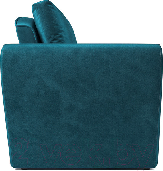 Изображение товара Кресло-кровать Mebel-Ars Квартет (бархат сине-зеленый Star Velvet 43 Black Green)