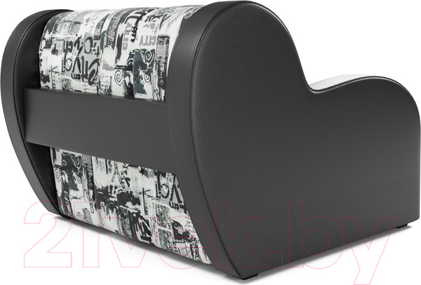 Изображение товара Кресло-кровать Mebel-Ars Аккордеон Барон (газета)