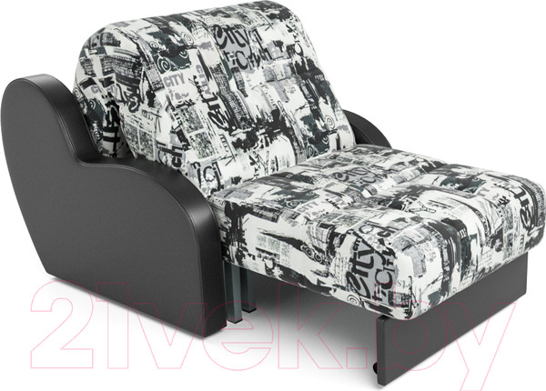 Изображение товара Кресло-кровать Mebel-Ars Аккордеон Барон (газета)