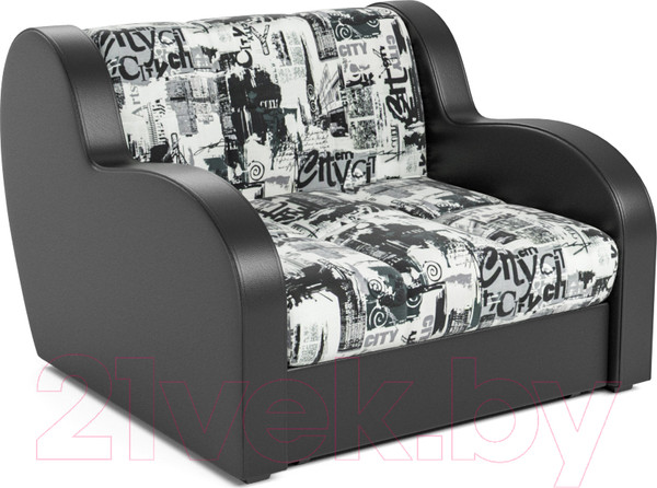 Изображение товара Кресло-кровать Mebel-Ars Аккордеон Барон (газета)