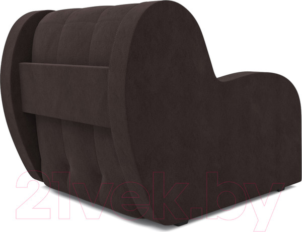 Изображение товара Кресло-кровать Mebel-Ars Аккордеон Барон (кордрой коричневый)