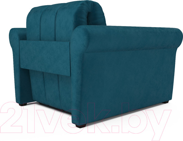 Изображение товара Кресло-кровать Mebel-Ars Гранд (бархат сине-зеленый/Star Velvet 43 Black Green)