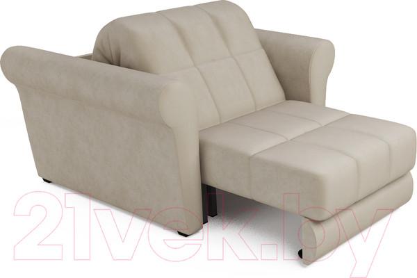 Изображение товара Кресло-кровать Mebel-Ars Гранд (бархат бежевый Star Velvet 6 Light Beige)