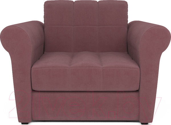 Изображение товара Кресло-кровать Mebel-Ars Гранд (велюр пудра НВ-178/18)