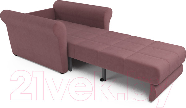 Изображение товара Кресло-кровать Mebel-Ars Гранд (велюр пудра НВ-178/18)