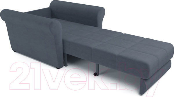 Изображение товара Кресло-кровать Mebel-Ars Гранд (велюр серо-синий НВ-178/26)