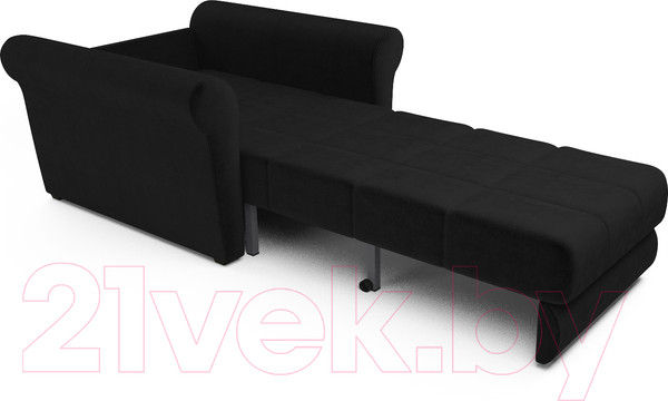 Изображение товара Кресло-кровать Mebel-Ars Гранд (велюр черный НВ-178/17)