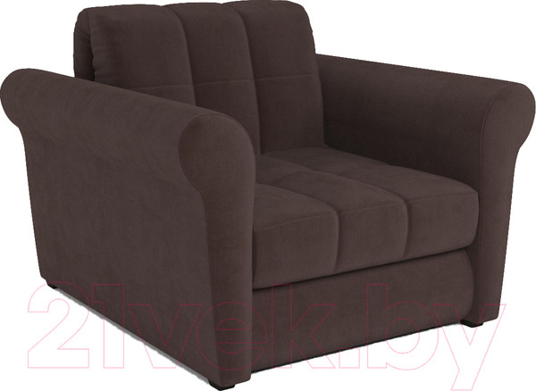 Изображение товара Кресло-кровать Mebel-Ars Гранд (велюр молочный шоколад НВ-178/13)