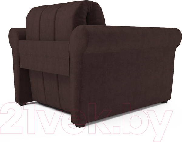 Изображение товара Кресло-кровать Mebel-Ars Гранд (велюр шоколадный НВ-178/16)