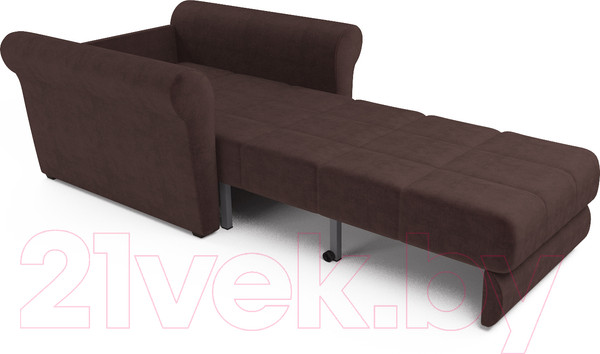 Изображение товара Кресло-кровать Mebel-Ars Гранд (велюр шоколадный НВ-178/16)