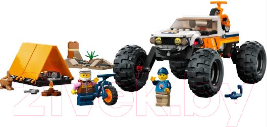 Изображение товара Конструктор Lego City Приключения на внедорожнике / 60387