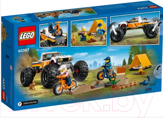 Изображение товара Конструктор Lego City Приключения на внедорожнике / 60387