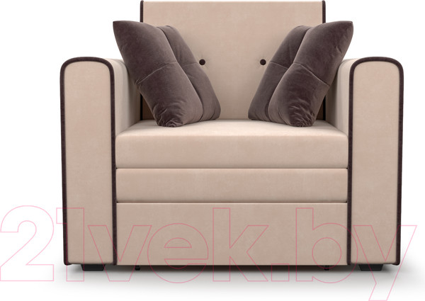Изображение товара Кресло-кровать Mebel-Ars Санта (кордрой бежевый)