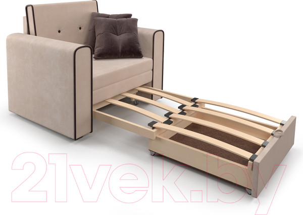 Изображение товара Кресло-кровать Mebel-Ars Санта (кордрой бежевый)