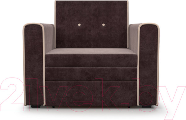 Изображение товара Кресло-кровать Mebel-Ars Санта (кордрой коричневый)