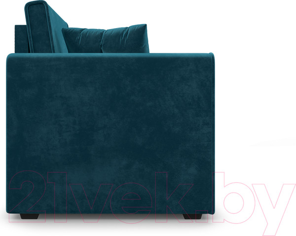 Изображение товара Кресло-кровать Mebel-Ars Санта (бархат сине-зеленый Star Velvet 43 Black Green)