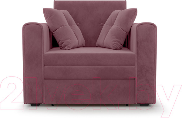 Изображение товара Кресло-кровать Mebel-Ars Санта (велюр пудра НВ-178/18)