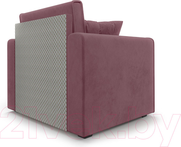 Изображение товара Кресло-кровать Mebel-Ars Санта (велюр пудра НВ-178/18)